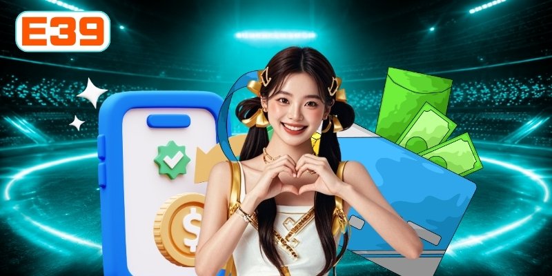 Bốn bước nạp tiền E39 từ lựa chọn đến hoàn tất giao dịch Bốn bước nạp tiền E39 từ lựa chọn đến hoàn tất giao dịch